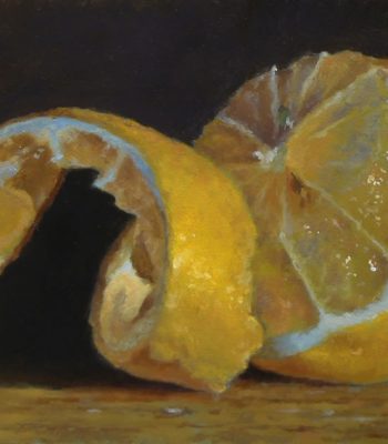"Twisty", oil on panel, 5x8 inches, 2014, Sold