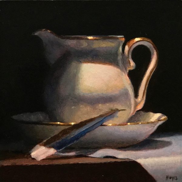 "Feather and Creamer" Fine Art Print